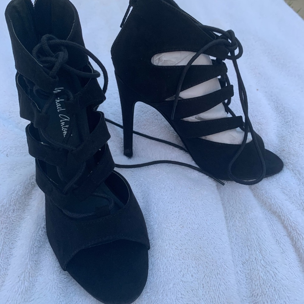 Michael Antonio Lace-Up Heels